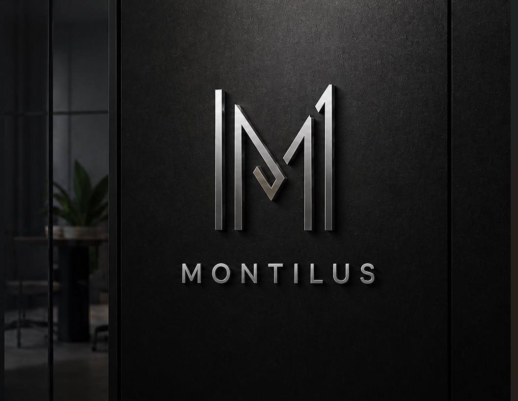 Montilus — emblème 3D sur mur